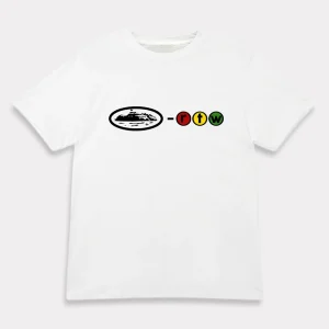 Corteiz 182 T-shirt White, classic wardrobe staple for a clean and timeless look.