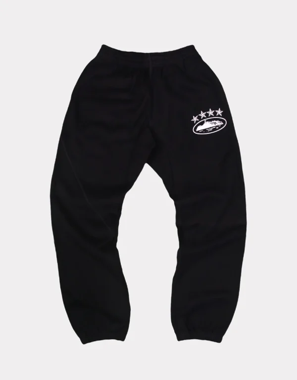 Corteiz 4Starz Alcatraz Cargo Black, perfect blend of style and functionality for a trendy urban look.