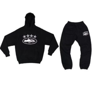 Corteiz Tracksuit Black 4 Star