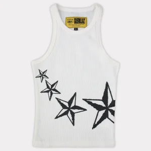 Corteiz 4Starz Motion Womens Tank Top White, Stay cool and comfortable in the Corteiz 4Starz Motion Women's Tank Top.