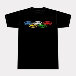 Corteiz Alcatraz Olympic T-shirt Black, Featuring a striking design, this black tee is a perfect blend of style and comfort.