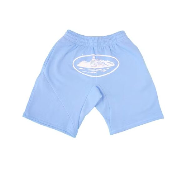 Corteiz Alcatraz Shorts Baby Blue, Make a statement with this trendy and refreshing choice.