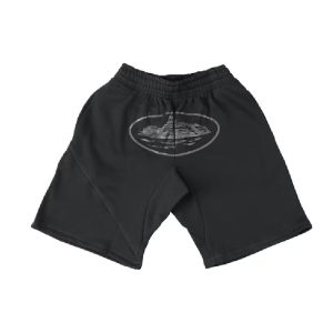 Corteiz Alcatraz Shorts Triple Black