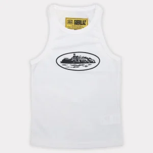 Corteiz Alcatraz Tank Top (Women’s) White, perfect blend of style and comfort.