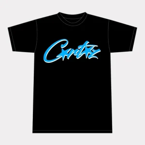 Corteiz Allstarz T-shirt Black, showcasing a timeless design for a casual yet stylish look.