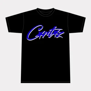 Corteiz Allstarz T-shirt Black/Blue, casual wardrobe with this trendy and comfortable piece.
