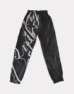 Corteiz Big Logo Joggers Black, Elevate your casual style with these trendy and comfortable joggers featuring a prominent logo.