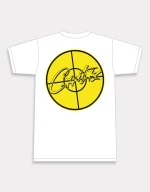 Corteiz Crosshair T-Shirt White, sleek and trendy tee featuring a distinctive crosshair design.