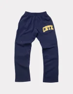 Corteiz Crtz Dropout Joggers Navy, Elevate your style with these trendy and laid-back joggers featuring the Crtz Dropout design.