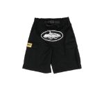 Corteiz Guerillaz 21′ Cargo Shorts Black, Elevate your streetwear style with this trendy and functional choice.
