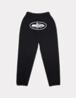 Corteiz OG Alcatraz Joggers Black, Elevate your casual look with these iconic and comfortable joggers.