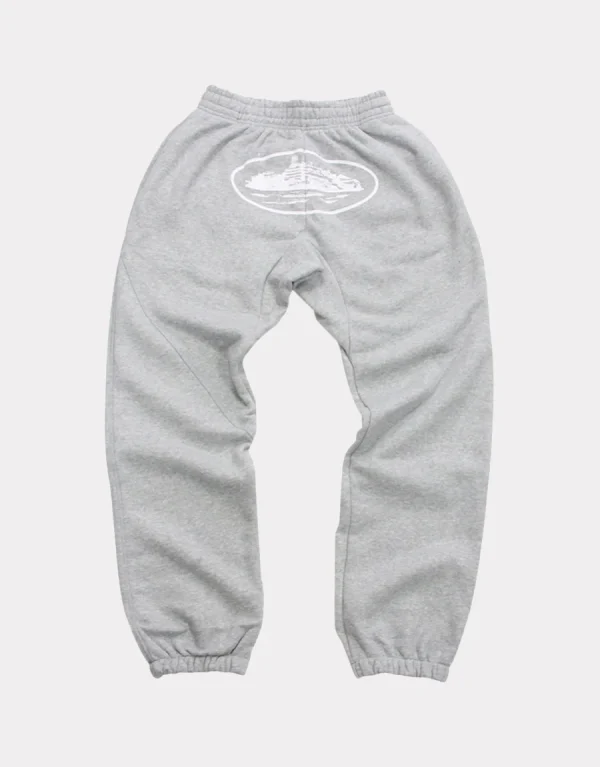 Corteiz Og Alcatraz Bottoms Grey, Step into style with these comfortable and iconic urban-inspired bottoms.