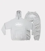 Corteiz Tracksuit Grey, blend of comfort and style for a casual day out.