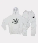 Corteiz Tracksuit White, perfect blend of comfort and style for a fresh look.