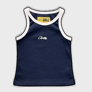Corteiz Tank Top Blak, Elevate your casual style with the Corteiz Black Tank Top.