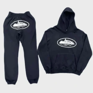 Corteiz Styling Hoodie Tracksuit, Showcase your streetwear style with this trendy and comfortable ensemble.