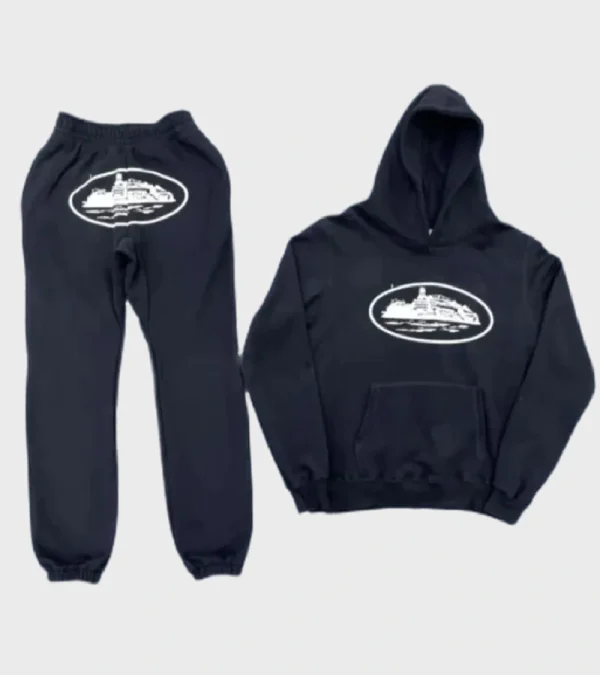 Corteiz Styling Hoodie Tracksuit, Showcase your streetwear style with this trendy and comfortable ensemble.