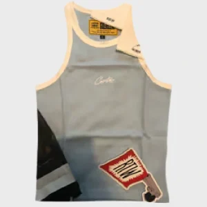Corteiz Fancey Tank Top, Make a statement with this trendy and stylish piece.