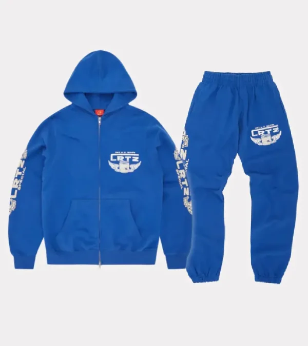 Expressive-Corteiz Tracksuit, Elevate your streetwear game with this trendy and comfortable ensemble.