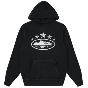 corteiz alcatraz cargo shorts triple black