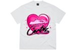 corteiz alcatraz heart tee white