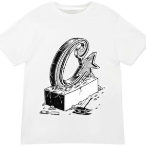 corteiz chisel tee white