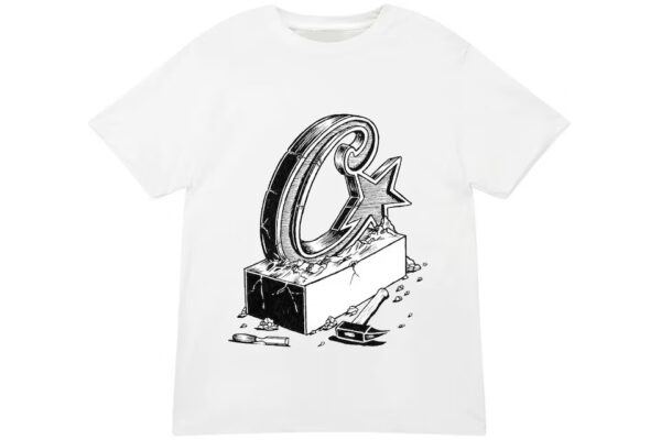 corteiz chisel tee white