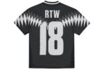 corteiz club rtw football jersey black