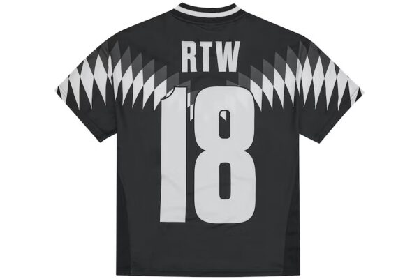 corteiz club rtw football jersey black