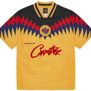 corteiz club rtw football jersey multicolor