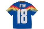 corteiz club rtw football jersey blue