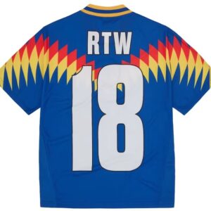 corteiz club rtw football jersey blue