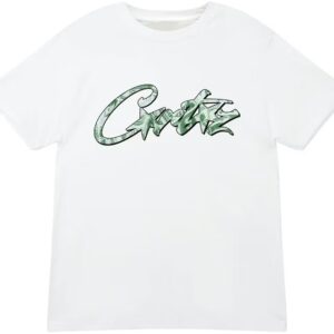 corteiz dollar tee white