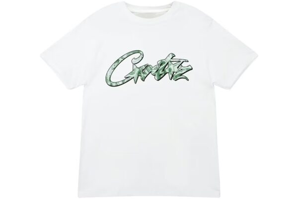 corteiz dollar tee white