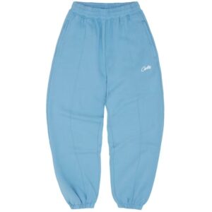 corteiz hmp v2 sweatpant baby blue