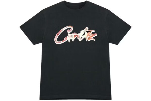 corteiz money on my mind tee black
