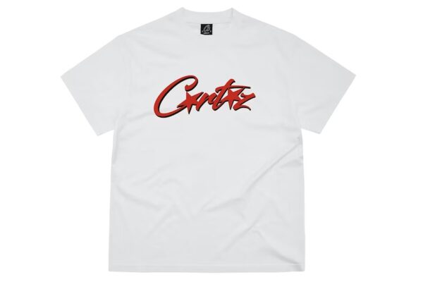 corteiz og allstarz tee white/red