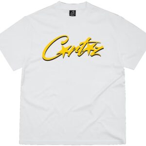 corteiz og allstarz tee white/yellow