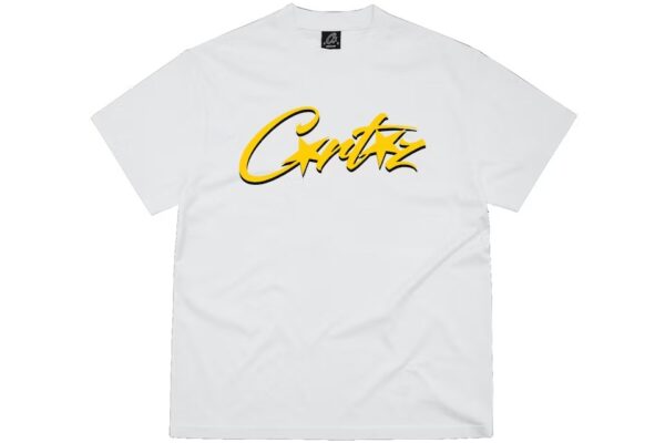 corteiz og allstarz tee white/yellow