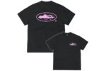 corteiz og island tee black/pink