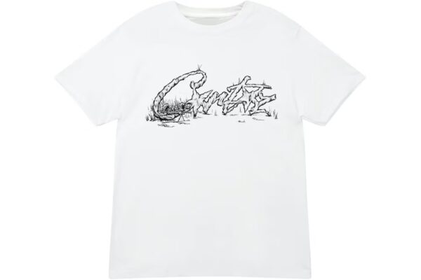 corteiz sniper tee white