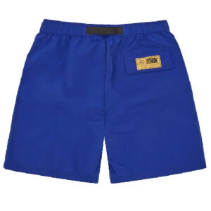corteiz crtz nylon shorts blue